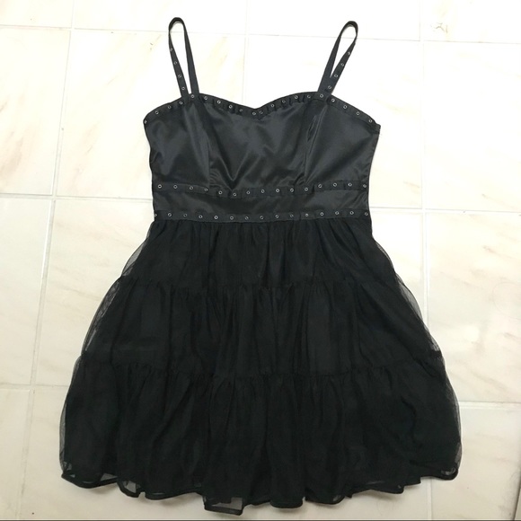 Dresses & Skirts - Mall Goth Grommet Dress